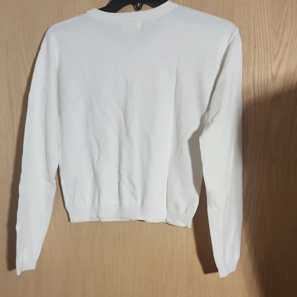 Cat & Jack Cream Button-Up Cardigan